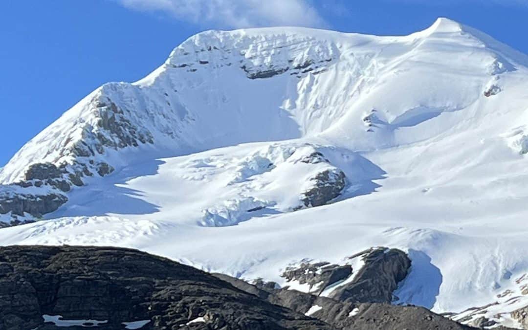 Climbing Mount Athabasca